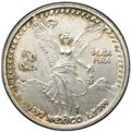 Монета 1/10 онза (уцнция серебра) 1992 Свобода Мексика