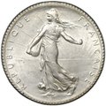 Монета 1 франк 1920 Франция