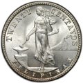 Монета 20 сентаво 1945 Администрация США Филиппины
