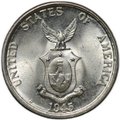 Монета 20 сентаво 1945 Администрация США Филиппины