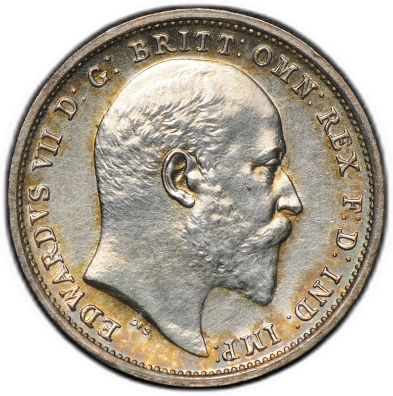 Монета 4 пенса 1903 Maundy Великобритания