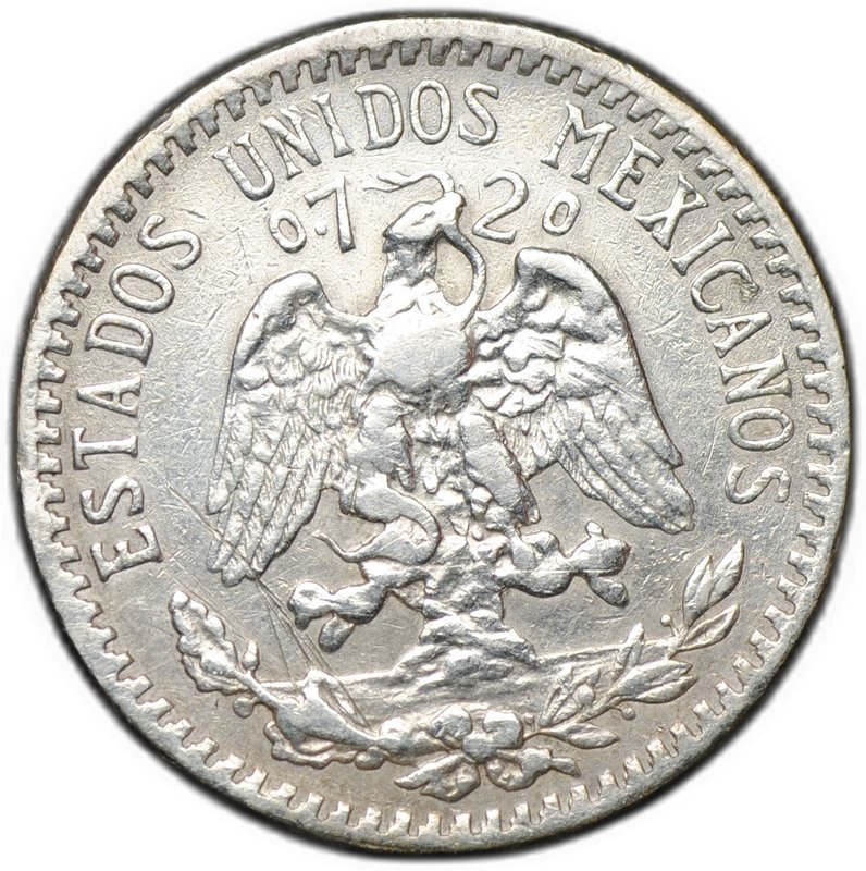 Монета 20 сентаво 1942 Мексика