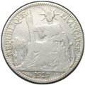 Монета 10 сантимов (центов) 1927 Французский Индокитай