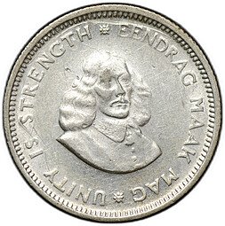 фото для Монета 5 центов 1964 ЮАР Аверс