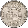 Монета 2,5 эскудо 1970 Португальский Тимор