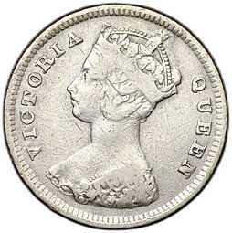 фото для Монета 10 центов 1895 Гонконг Аверс