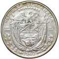 Монета 1/10 бальбоа 1962 Панама