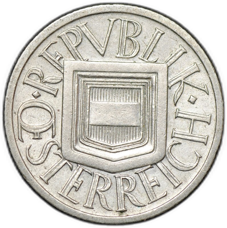 Монета 1/2 шиллинга 1925 Австрия