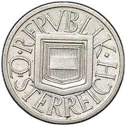 фото для Монета 1/2 шиллинга 1925 Австрия Аверс