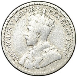 фото для Монета 10 центов 1919 Канада Аверс