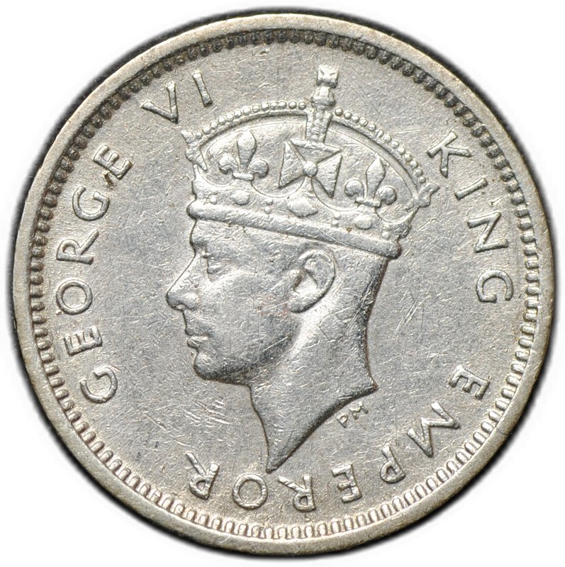 Монета 3 пенса 1942 Южная Родезия