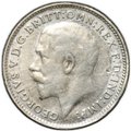Монета 3 пенса 1917 Великобритания