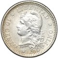 Монета 10 сентаво 1882 Аргентина