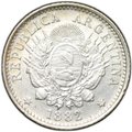 Монета 10 сентаво 1882 Аргентина
