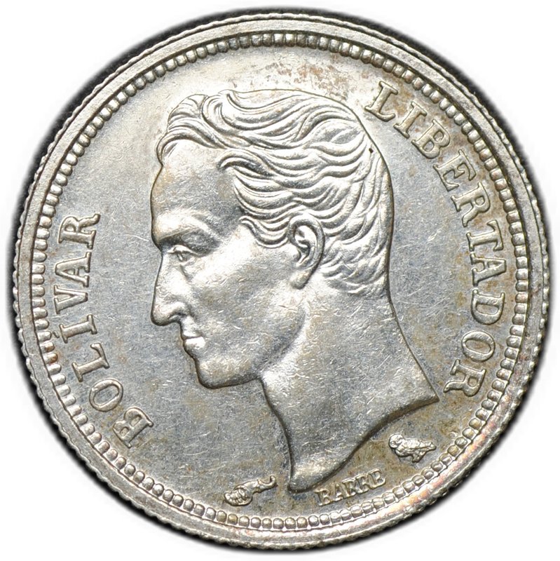 Монета 25 сентимо 1960 Венесуэла