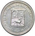 Монета 25 сентимо 1960 Венесуэла