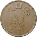 Монета 5 пенни 1899 Русская Финляндия