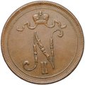 Монета 10 пенни 1915 Русская Финляндия