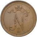 Монета 10 пенни 1916 Русская Финляндия