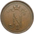 Монета 10 пенни 1911 Русская Финляндия