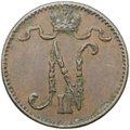 Монета 1 пенни 1898 Русская Финляндия