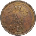 Монета 10 пенни 1910 Русская Финляндия