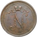 Монета 10 пенни 1914 Русская Финляндия