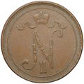 Монета 10 пенни 1913 Русская Финляндии