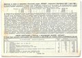 Лотерейный билет 50 копеек 1930 2-я Всесоюзная лотерея АВТОДОР Разряд 2 серый фон