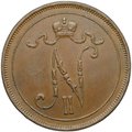 Монета 10 пенни 1914 Русская Финляндия