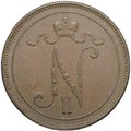 Монета 10 пенни 1914 Русская Финляндия