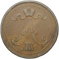 Монета 10 пенни 1891 Русская Финляндия