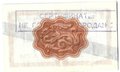 Сертификат (чек) 1 рубль 1965 Внешпосылторг синяя полоса