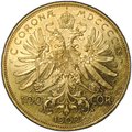 Монета 100 крон 1909 Австрия