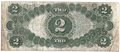 Банкнота 2 доллара 1917 США