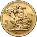 Монета 1 соверен (фунт) 1965 Великобритания