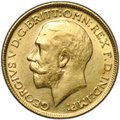 Монета 1 соверен (фунт) 1912 Великобритания
