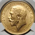 Монета 1 соверен (фунт) 1925 Великобритания слаб CPRC MS 63
