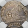 Монета 10 центов 1796 серебро Сьерра-Леоне слаб NGC MS 63