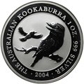 Монета 1 доллар 2004 Кукабара Австралия