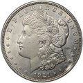 Монета 1 доллар 1921 Моргана Филадельфия США