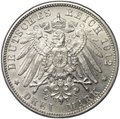 Монета 3 марки 1912 D Бавария Германия