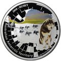 Монета 1 доллар 2010 Австралийская антарктическая территория Хаски Австралия