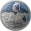 Монета 1 доллар 2012 Ганнибал Барка Великие полководцы Ниуэ
