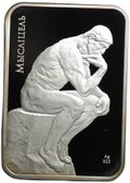 Монета 20 рублей 2010 Мир скульптуры - Мыслитель Беларусь
