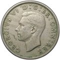 Монета 1/2 кроны 1951 Великобритания
