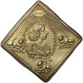 Медаль 1671 В память награждения Орденом Слона герцога Иоганна Адольфа и коронации Кристиана V Дания