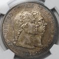 Монета 1 доллар 1900 Возведение памятника Лафайет США слаб NGC MS 61