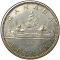 Монета 1 доллар 1965 Канада