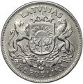 Монета 2 лата 1926 Латвия